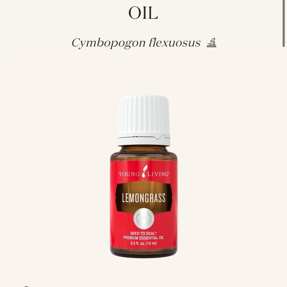 Young Living || Sealed || Lemongrass Essential Oil 15ml
